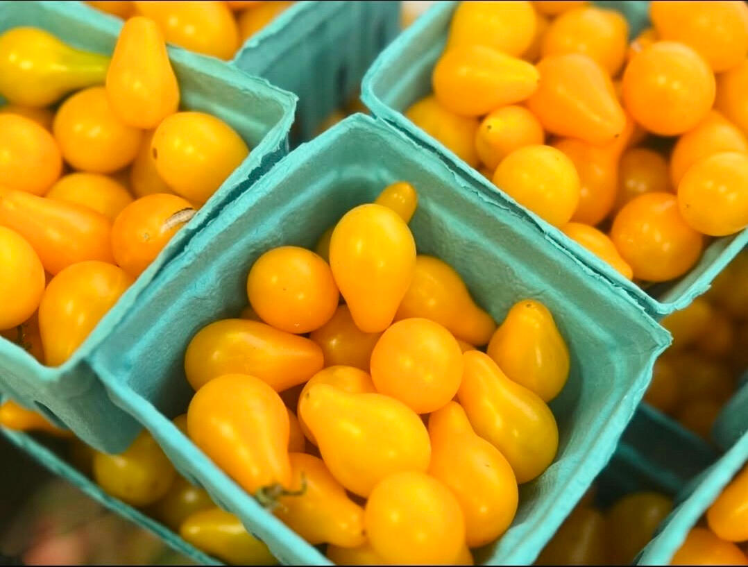 Untitled Green Reaper Farm's Yellow Pear Tomatoes